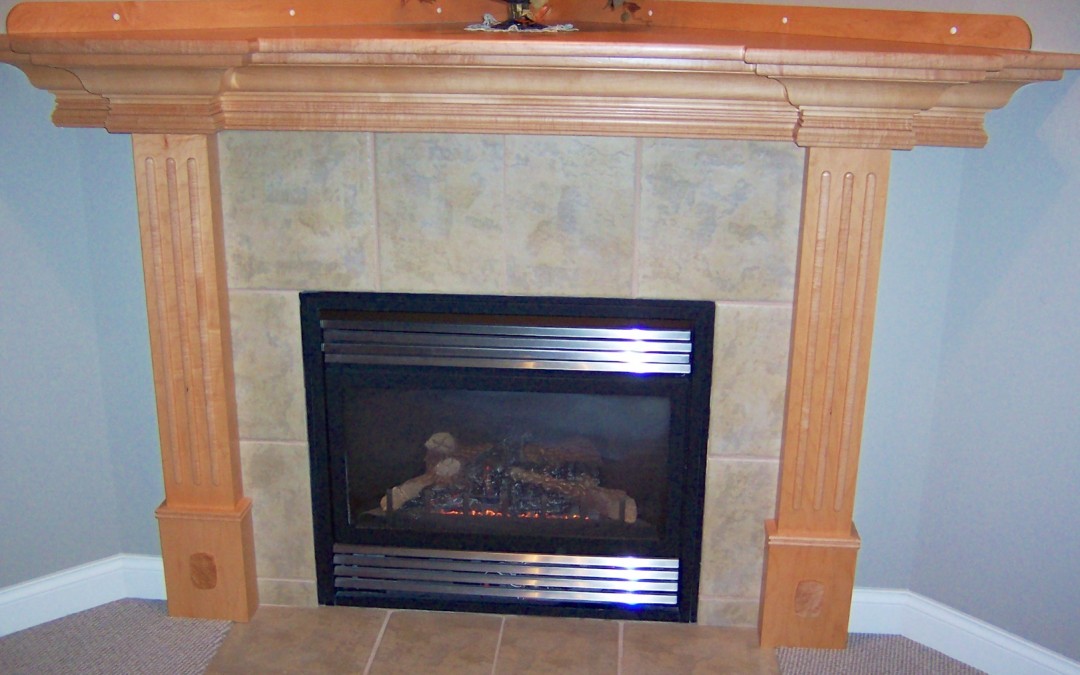 A Fireplace and Mantlepiece