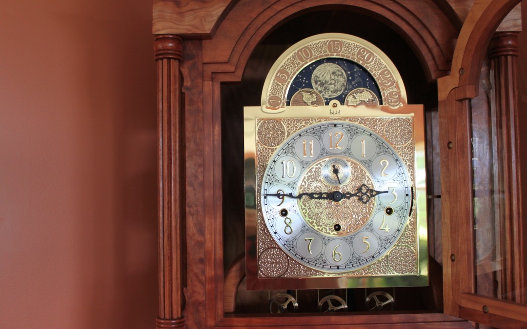 The Handcarved Grandfather Clock