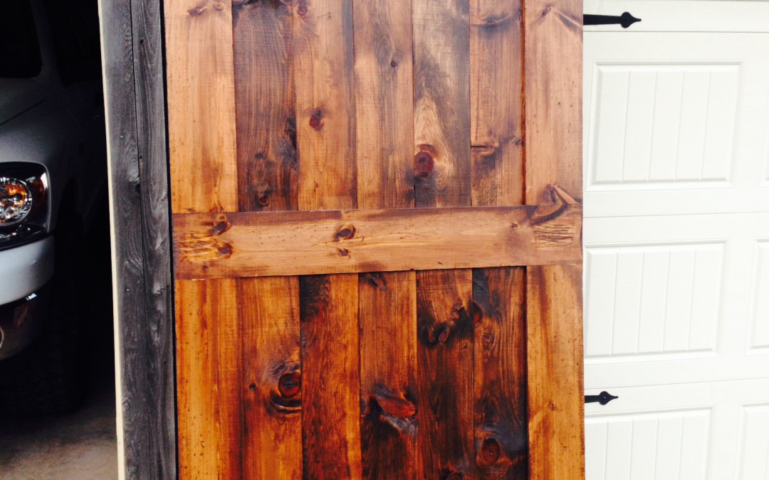 A Rolling Barn Door for a Bedroom.