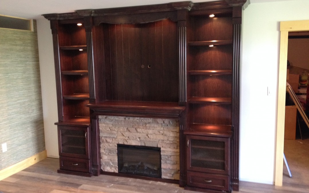 Fireplace Wall Unit