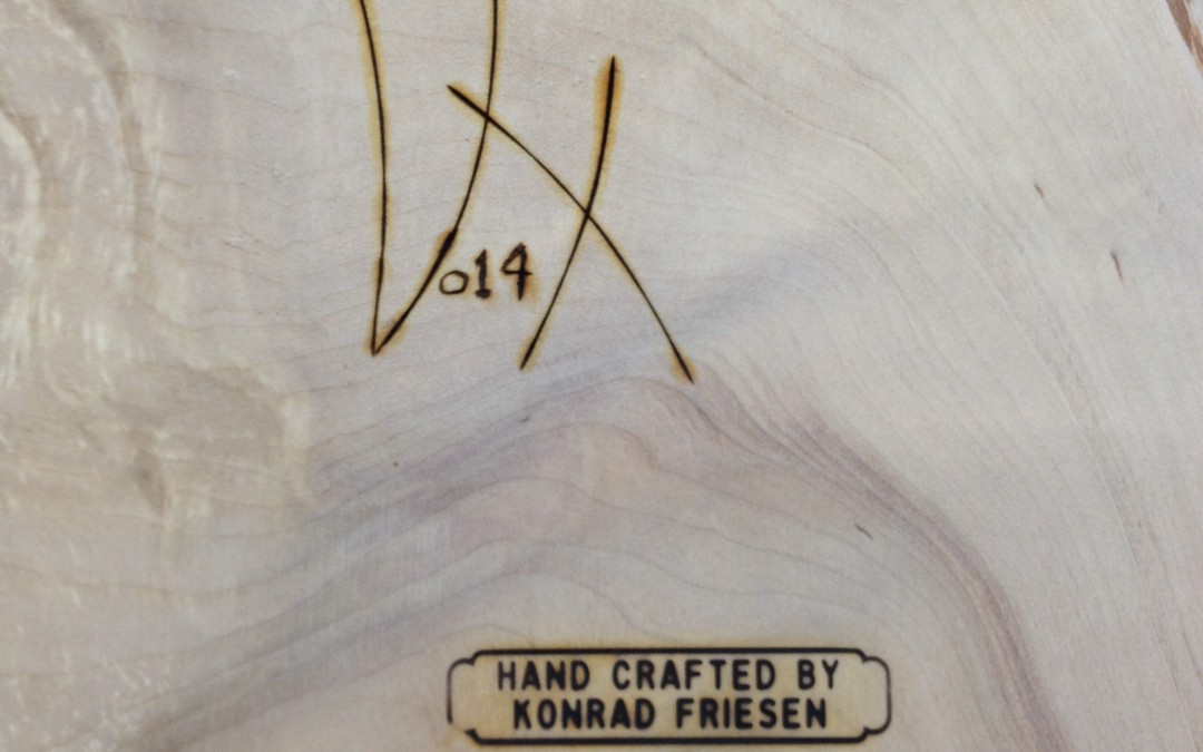 Artisan signature